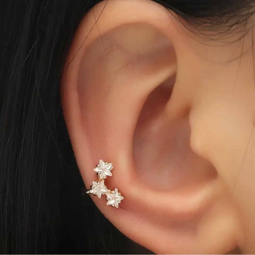 Star Ear Cuff, Adjustable